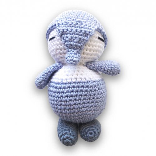 Penguen Piero Organik Amigurumi Oyuncak