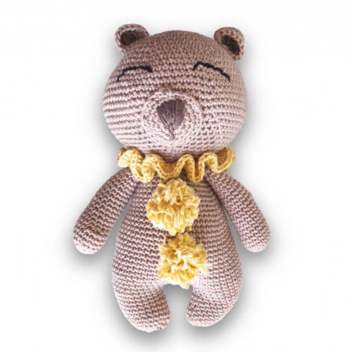 Ayıcık Irma Organik Amigurumi Oyuncak