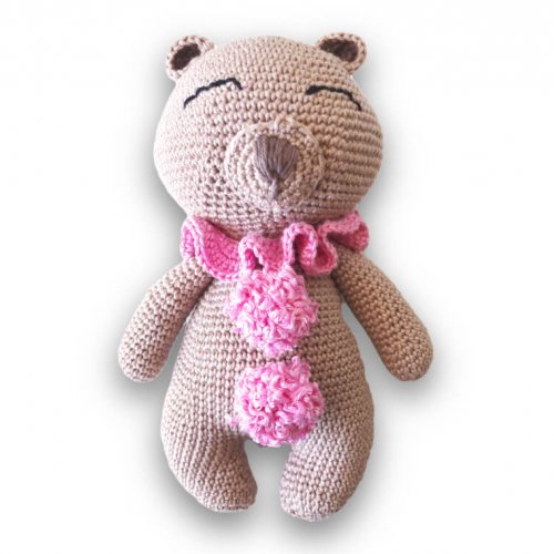 Ayıcık Ilaria Organik Amigurumi Oyuncak